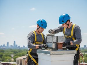 Chimney Crown Repair in Boston